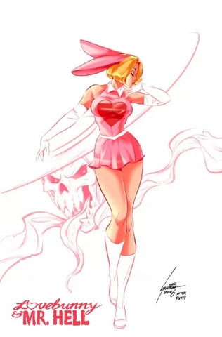 DEVIL'S DUE PRESENTS: LOVEBUNNY & MR HELL #1 Sveta Shubina 1:25 Foil Incentive Variant