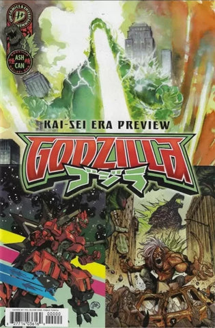 GODZILLA KAI-SEI ERA PREVIEW Ashcan Edition