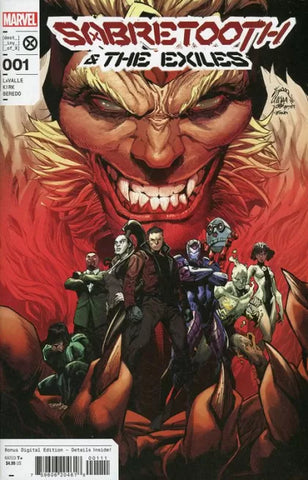 SABRETOOTH AND EXILES #1 Ryan Stegman Cover