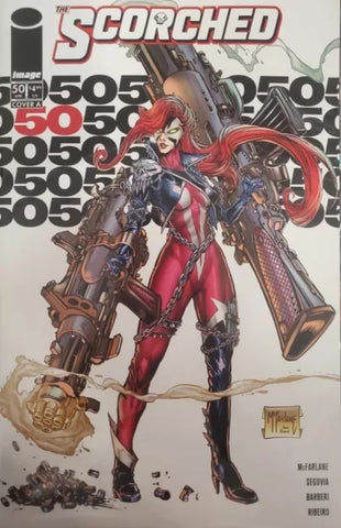 SPAWN SCORCHED #50 Todd Mcfarlane Cover A