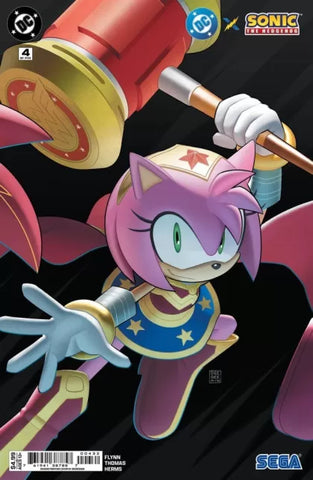 DC X SONIC THE HEDGEHOG #4 2nd Printing Min Ho Kim Variant