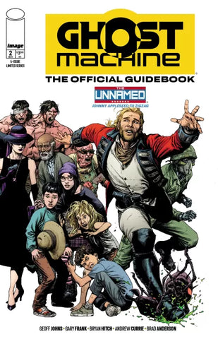 GHOST MACHINE: THE OFFICIAL GUIDEBOOK #2 Gary Frank Cover