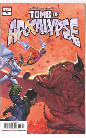 TOMB OF APOCALYPSE #3 Fabrizio De Tommaso Variant