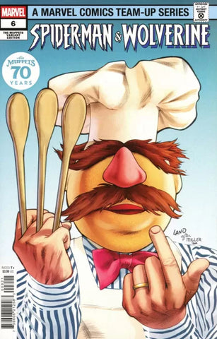 SPIDER-MAN & WOLVERINE #6 Greg Land Muppets Variant