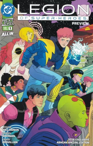 LEGION OF SUPER-HEROES SDCC Ashcan Edition