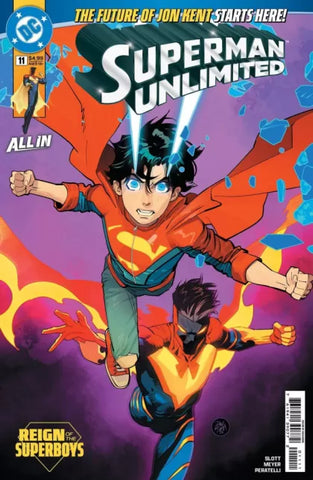 SUPERMAN UNLIMITED #11 Dan Mora Cover