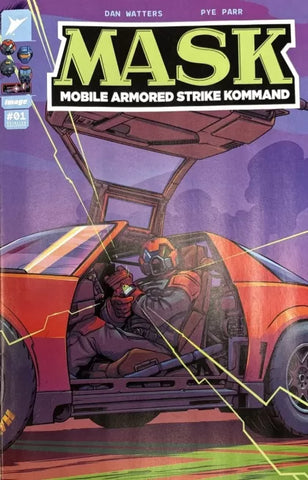 MASK #1 Retailer Exclusive Ashcan ComicsPro Energon Universe Image Comics 2026