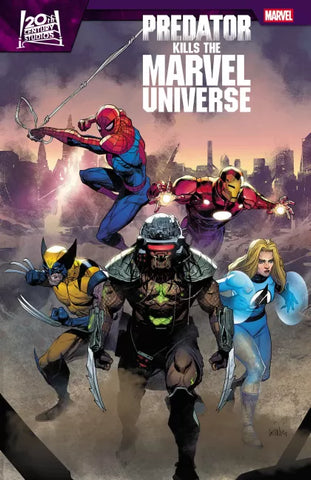 PREDATOR KILLS THE MARVEL UNIVERSE #5 Leinil Yu Variant
