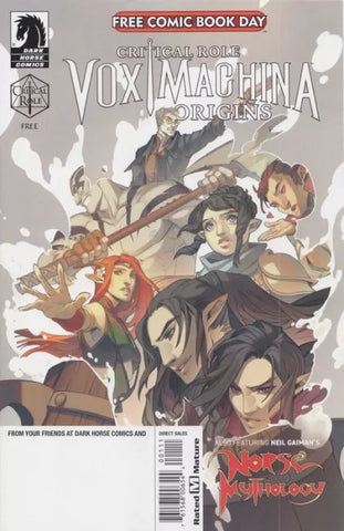 FCBD 2020 CRITICAL ROLE VOX MACHINA & NORSE MYTHOLOGY