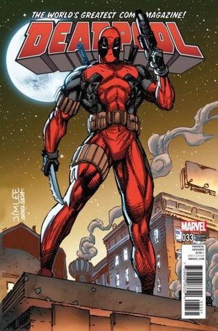 Deadpool #33 Lee Variant