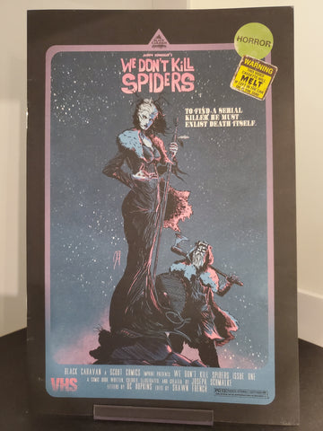 WE DONT KILL SPIDERS #1 VHS VARIANT