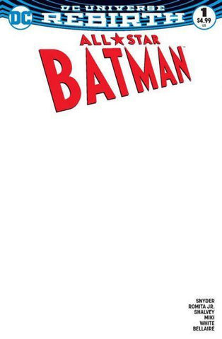 All-Star Batman #1 Sketch Cover