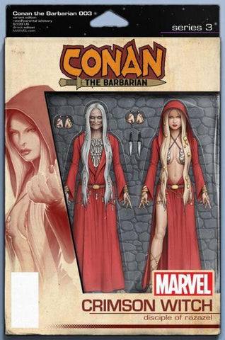 Conan the Barbarian (2018) #3 JTC Action Figure Variant