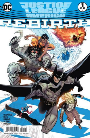 Justice League of America Rebirth #1 - The Comic Book Vault