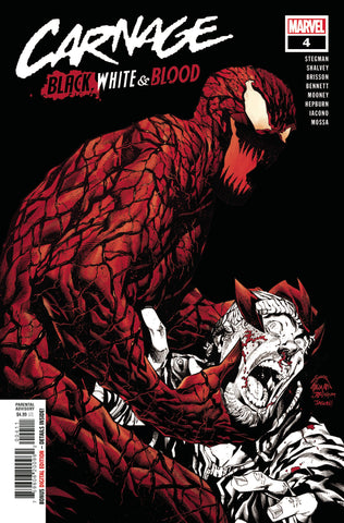 CARNAGE BLACK WHITE AND BLOOD #4