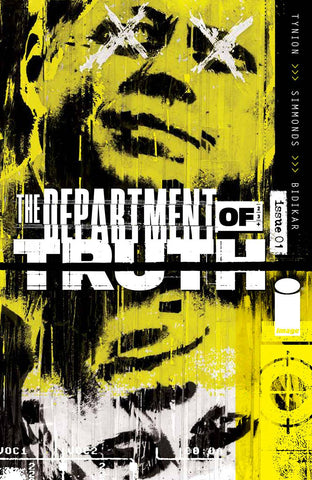 DEPARTMENT OF TRUTH #1 6th Print Cover Error