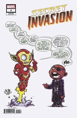 SECRET INVASION #1 Young Variant