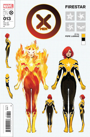 X-MEN #13 Larraz Design Variant Firestar
