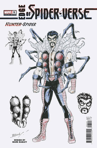 EDGE OF SPIDER-VERSE #5 Bagley Design Variant