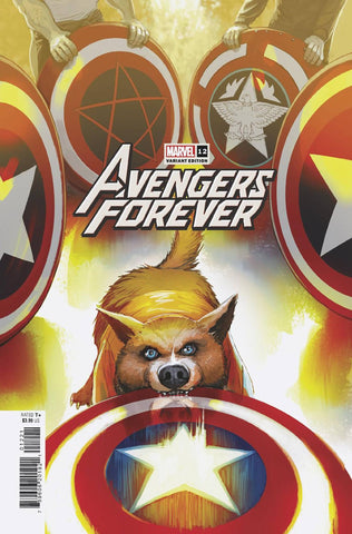 AVENGERS FOREVER #12 Hans Variant