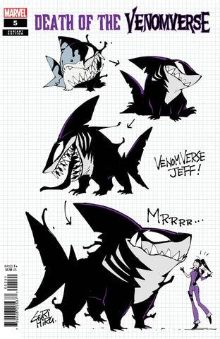DEATH OF VENOMVERSE #5 Gurihiru Jeff the Shark Variant