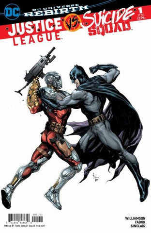 Justice League vs Suicide Squad #1 - The Comic Book Vault