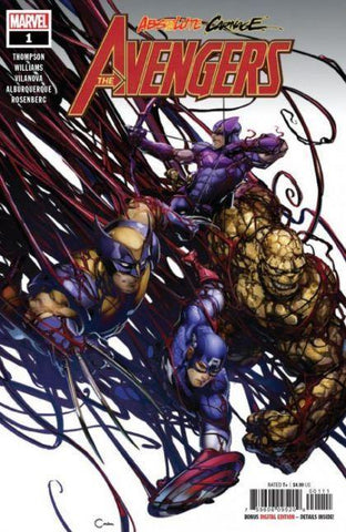Absolute Carnage Avengers #1 - The Comic Book Vault