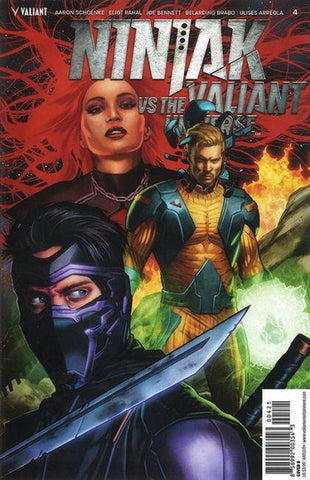 Ninjak vs. The Valiant Universe #4