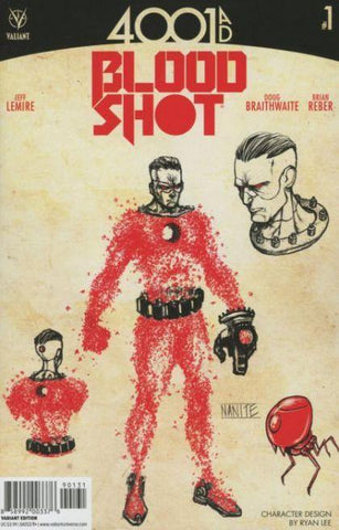 4001 A.D. Bloodshot #1 - The Comic Book Vault