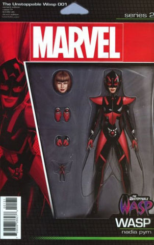 Unstoppable Wasp #1 JTC Action Figure Variant