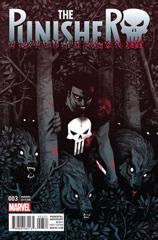 Punisher #3 1:25 Cloonan Variant