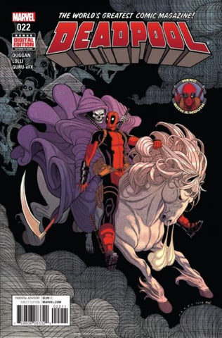 Deadpool #22 Moore Variant