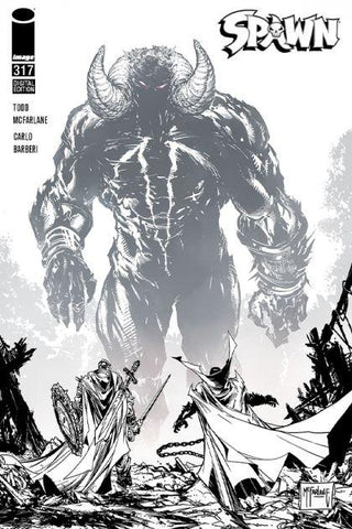 SPAWN #317 MCFARLANE VIRGIN VARIANT
